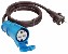 Camping CEE- Adapterleitung Schutzklasse IP 44 f�r Au�enbereich