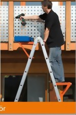 Wakü Leiter mit Plattformen  zum Einhängen