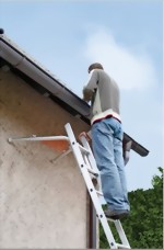 Wakü Leiter mit Wandabstandhalter