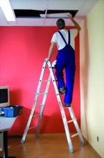 Wakü Leiter als Stehleiter